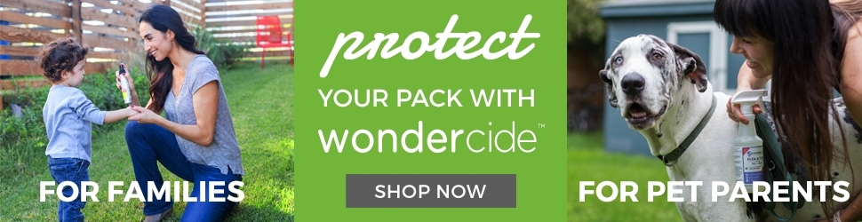 Banner for Wondercide Flea Control.